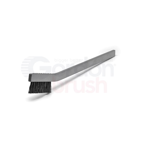 Gordon Brush 3x7 Row 0.008" Phosphor Bronze 0.018" Nylon Bristle Plastic Handle 11TIA - main